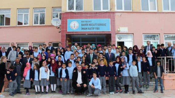 Genel Müdürümüz Salih Ayhan, ilköğretimini tamamladığı okulu ziyaret etti.