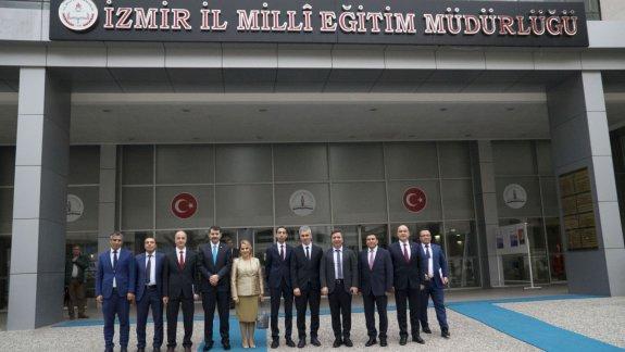 Sayın Bakanımızın İzmire yaptığı çalışma ziyaretine Genel Müdürümüz Sayın Salih AYHANda eşlik etti.